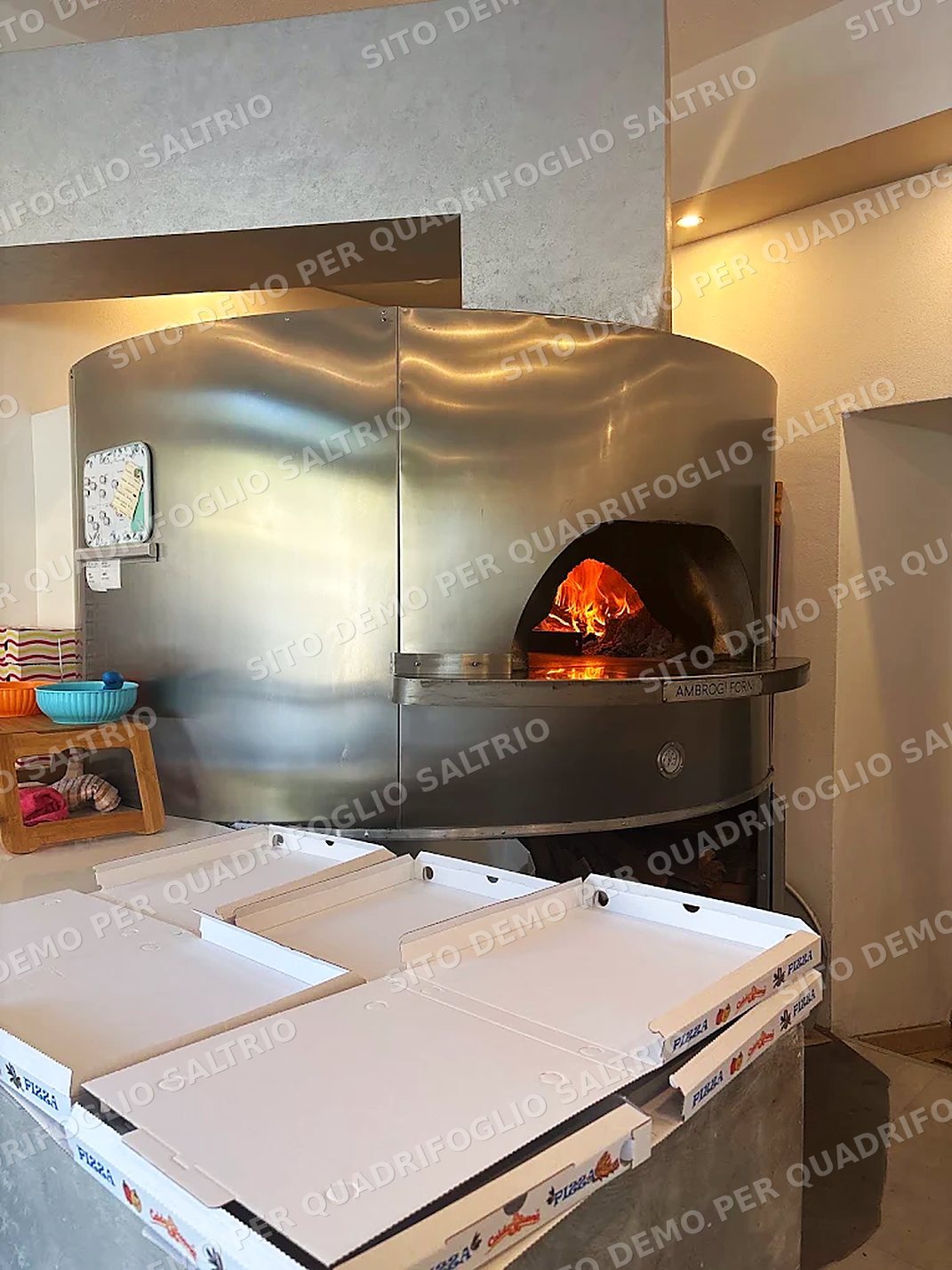 Forno a legna Ambrogi Forni